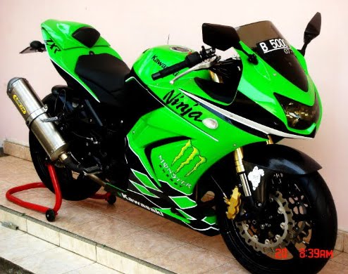 Upside down top ninja 250
